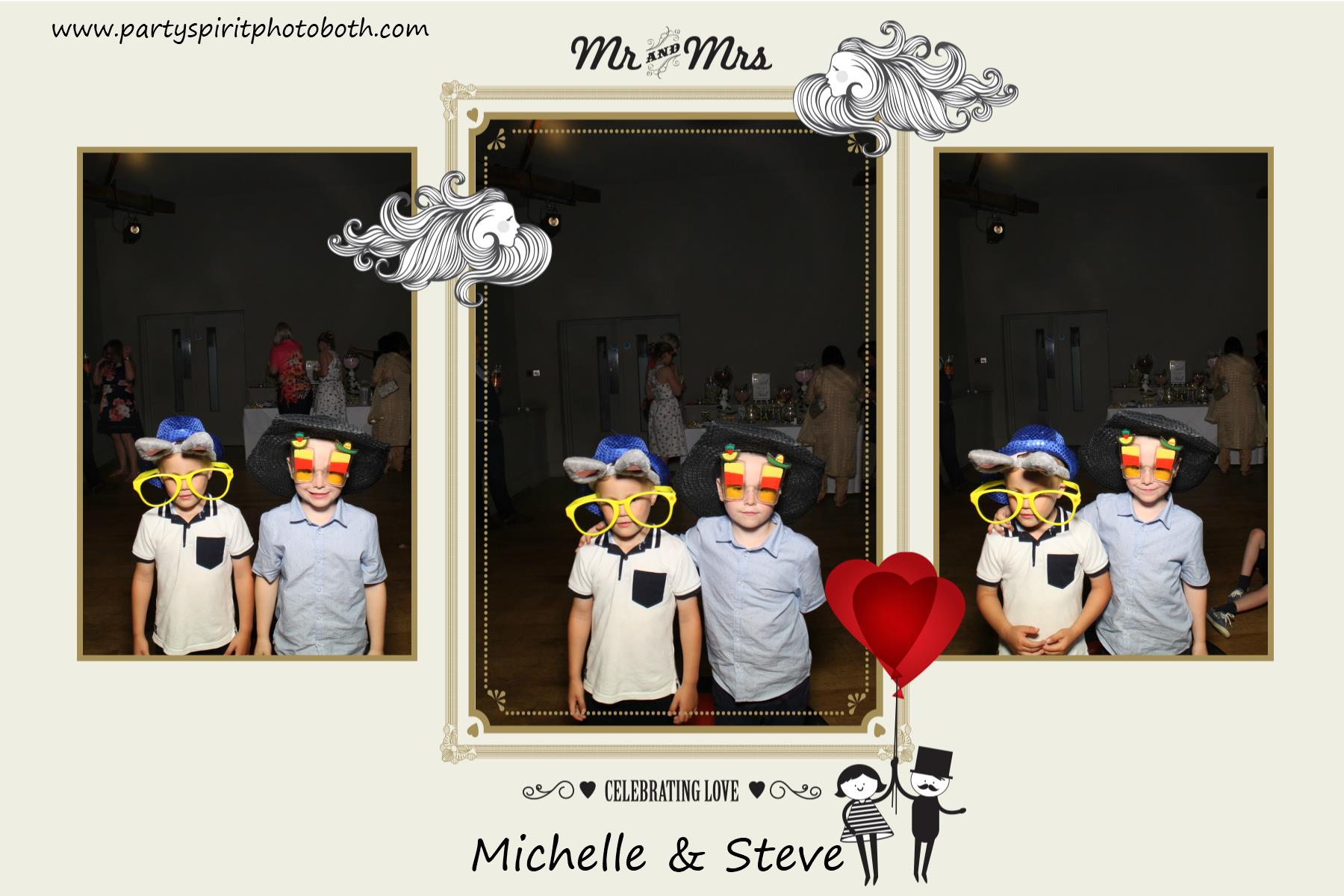 Michelle & Steve Wedding | View more photos from the event at gallery.partyspiritphotobooth.com/u/PartySpiritPhotoBooth/Michelle-Steve-Wedding